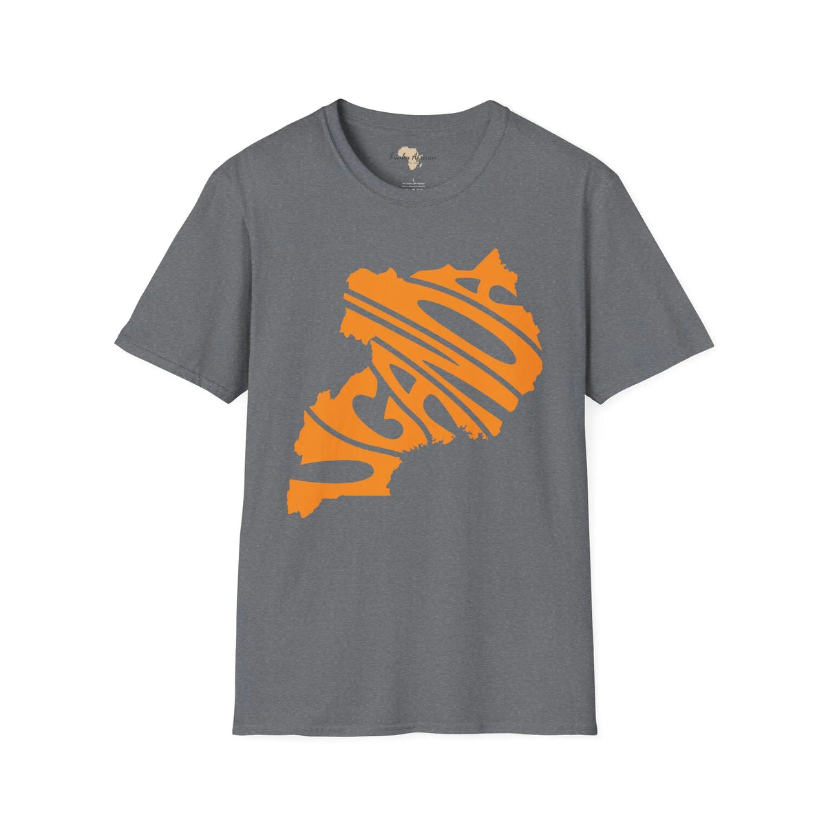 Uganda cut unisex softstyle tee Funky African