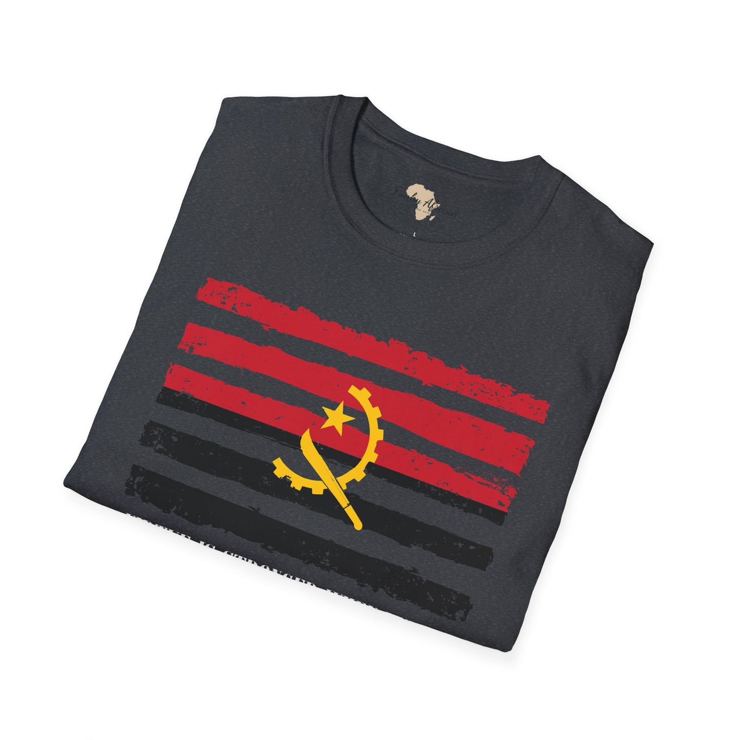 Angola strip unisex softstyle tee