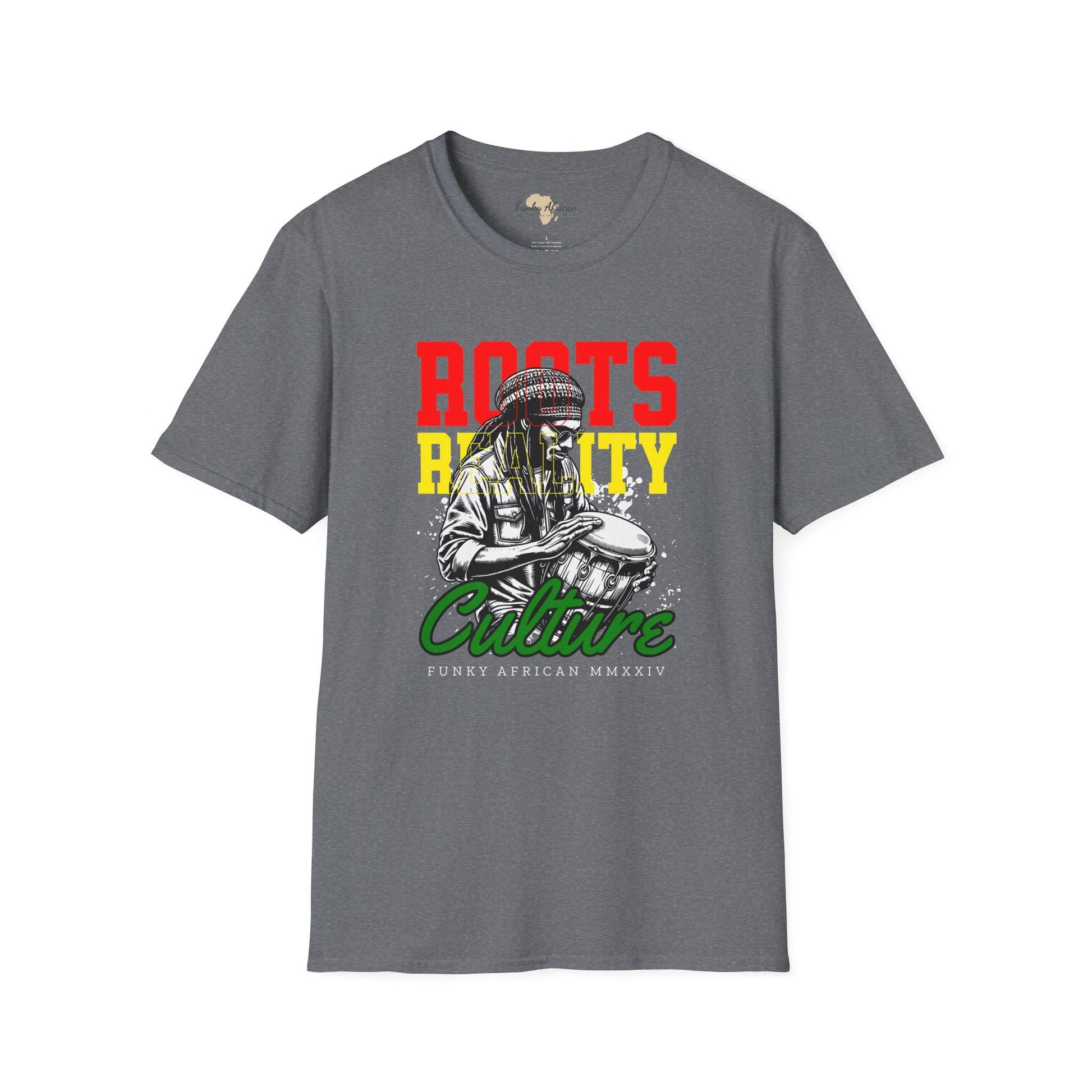 Roots reality unisex tee Funky African