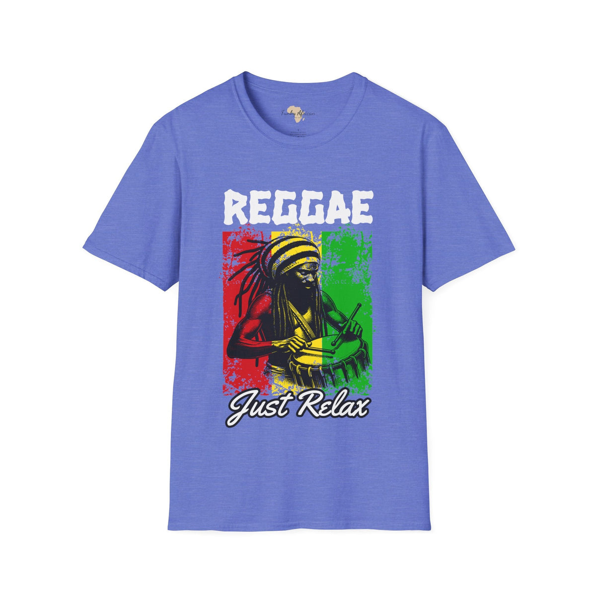 Reggae just relax unisex tee Funky African