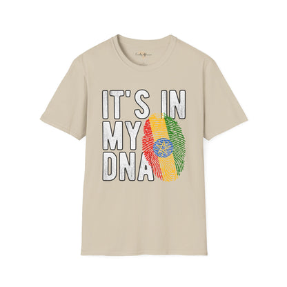 it's in my DNA unisex tee - Ethiopia