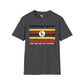 Uganda strip unisex softstyle tee Funky African