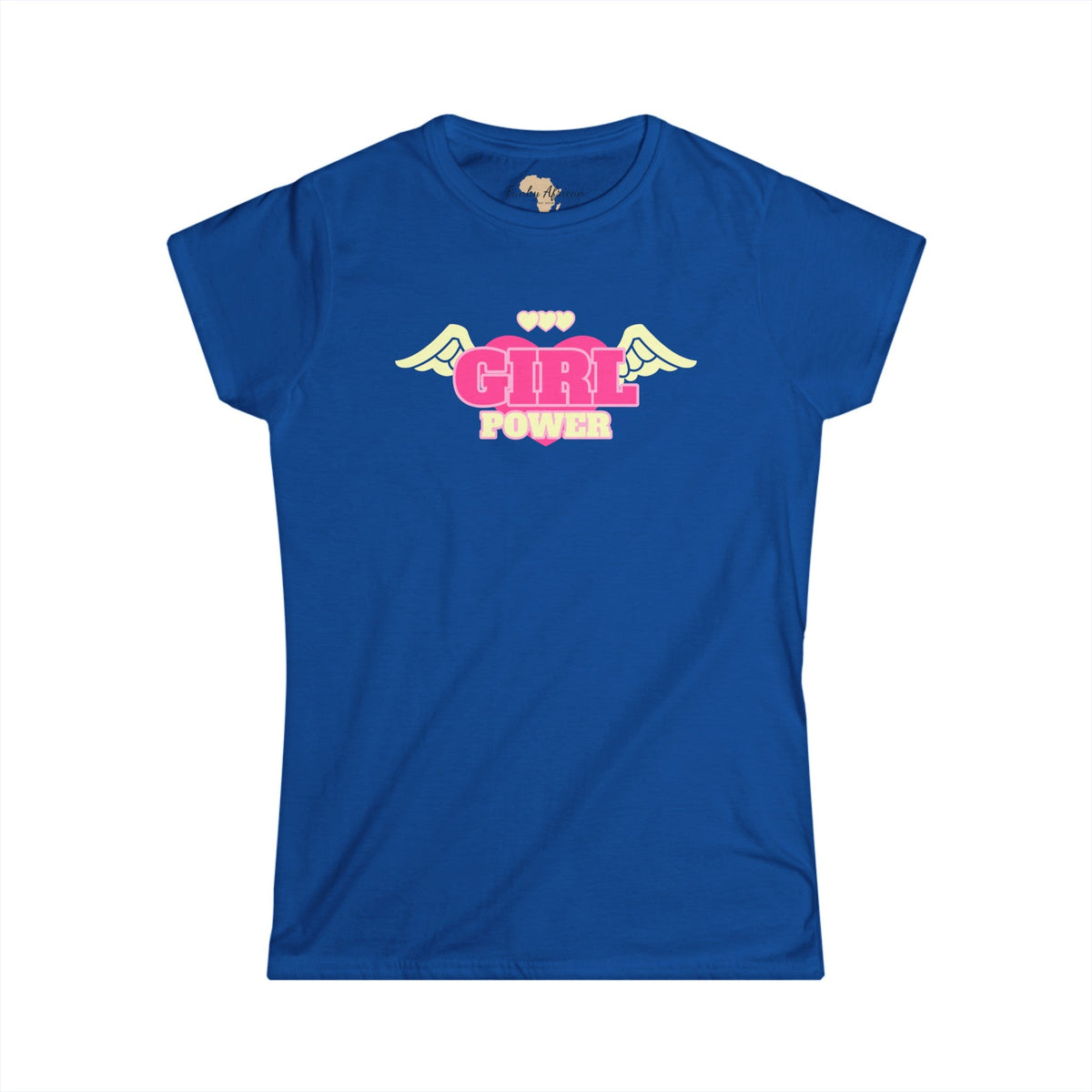 Girl Power Women's Softstyle Tee Funky African