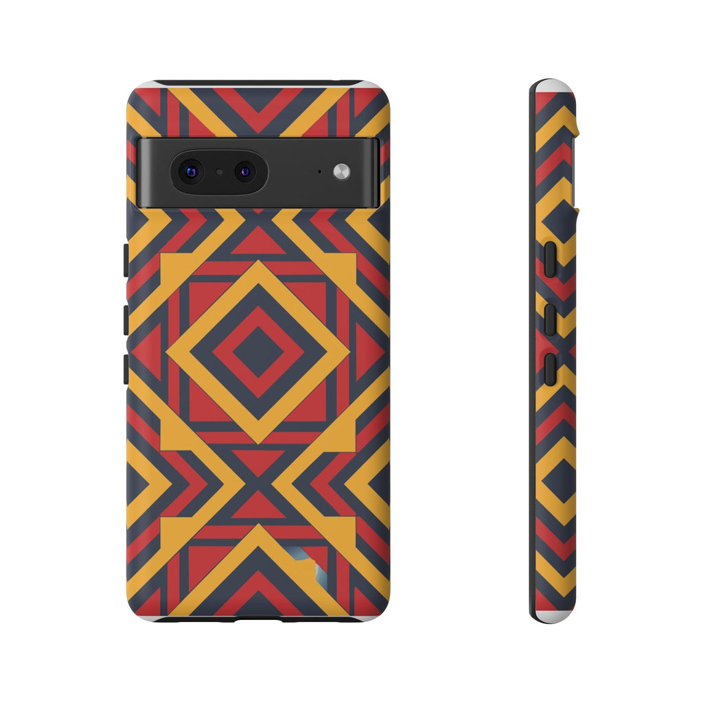 African Print Google Pixel Tough Cases Funky African