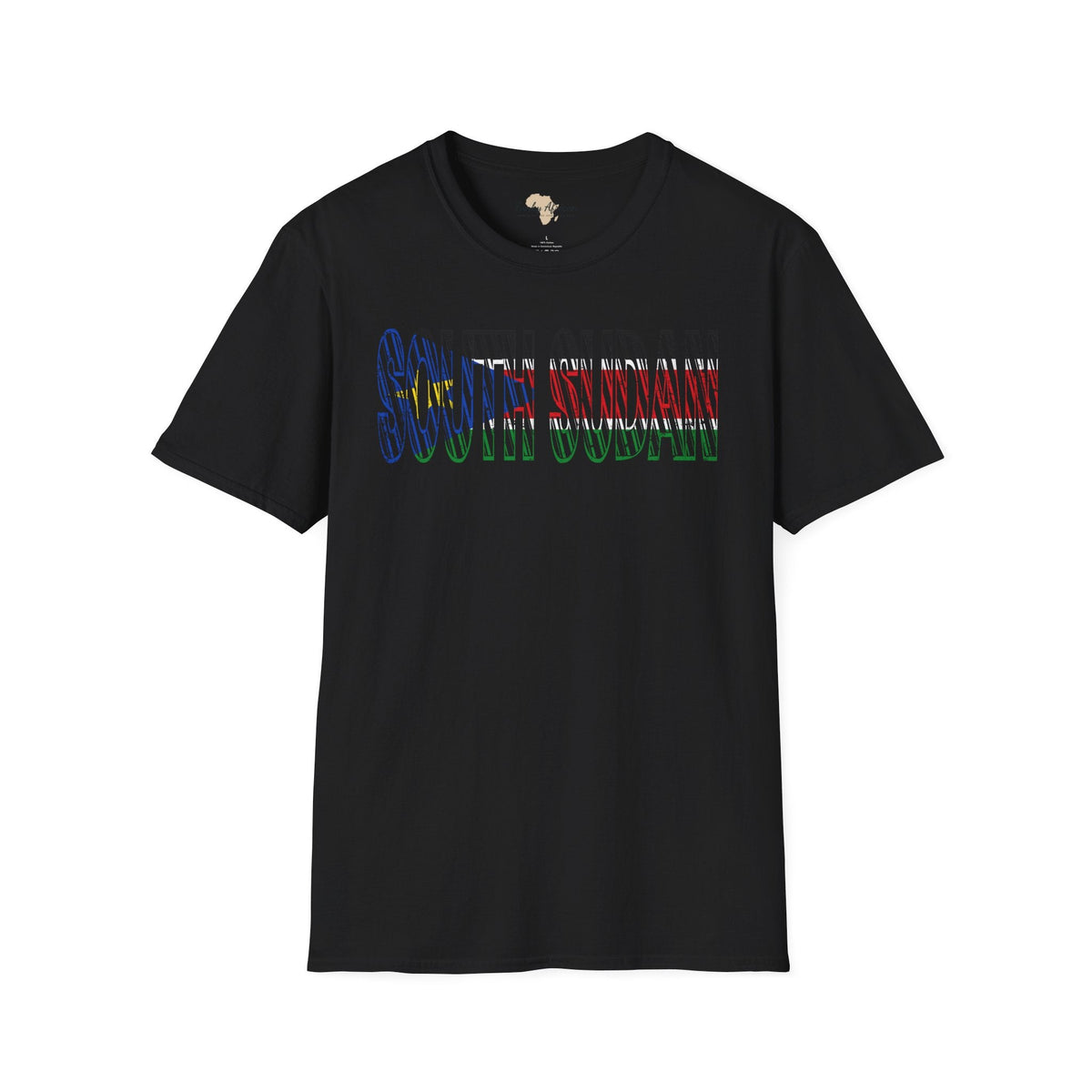 South Sudan text unisex softstyle tee Funky African