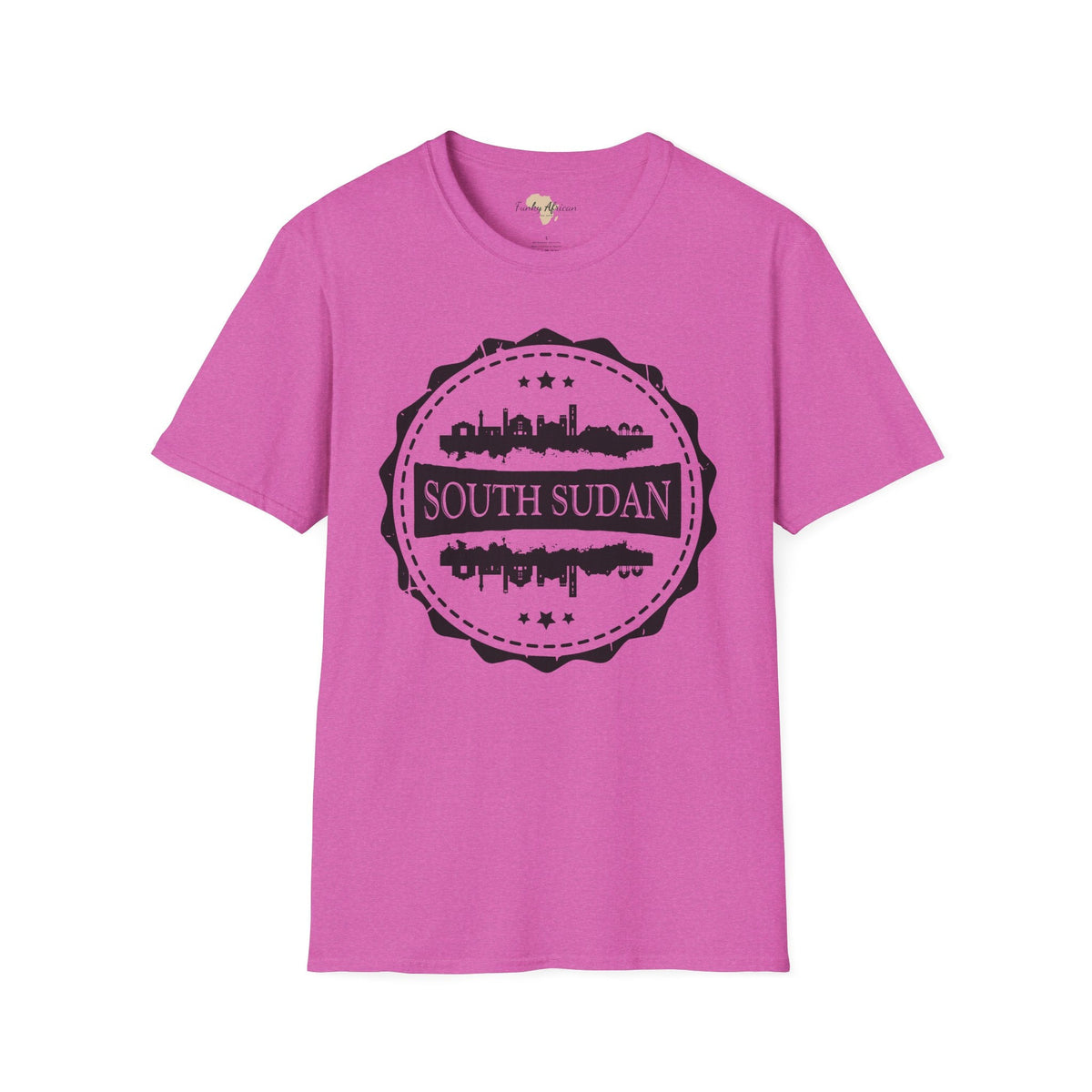 South Sudan Stamp unisex tee Funky African