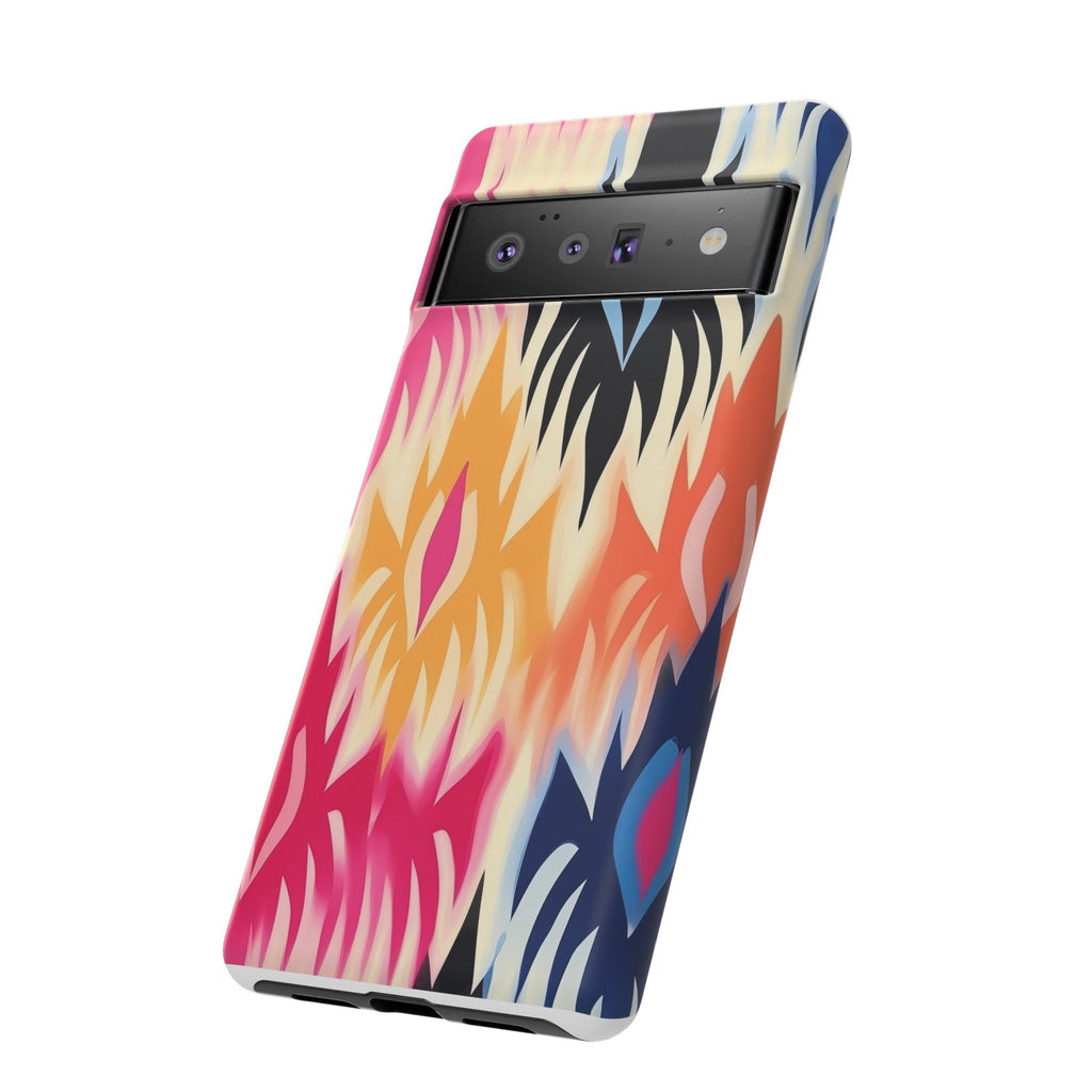 African Print Google Pixel Tough Case Funky African