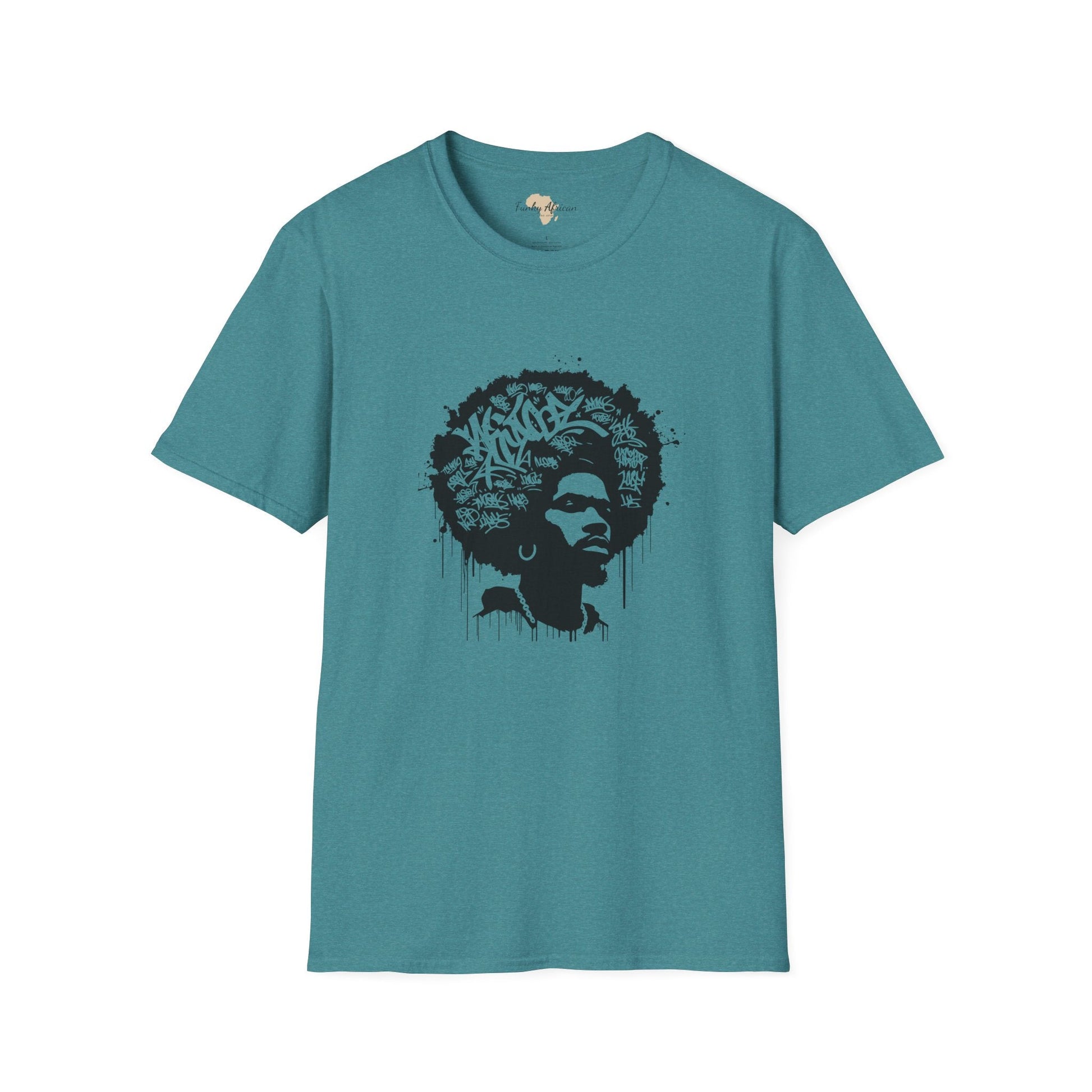 Funky African unisex softstyle tee Funky African