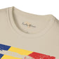 Seychelles strip unisex softstyle tee Funky African