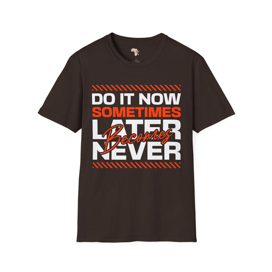 Do it now unisex tee Funky African