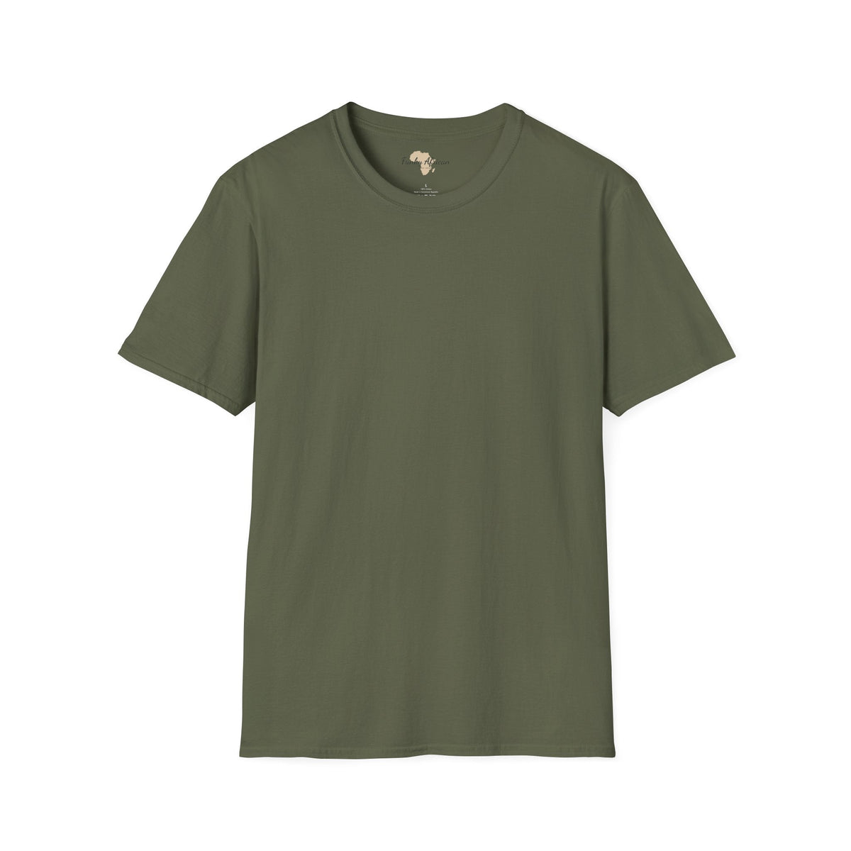 Blank unisex softstyle tee Funky African