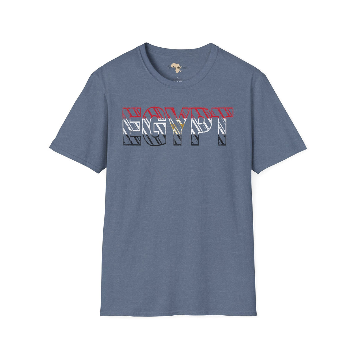 Egypt text unisex softstyle tee Funky African
