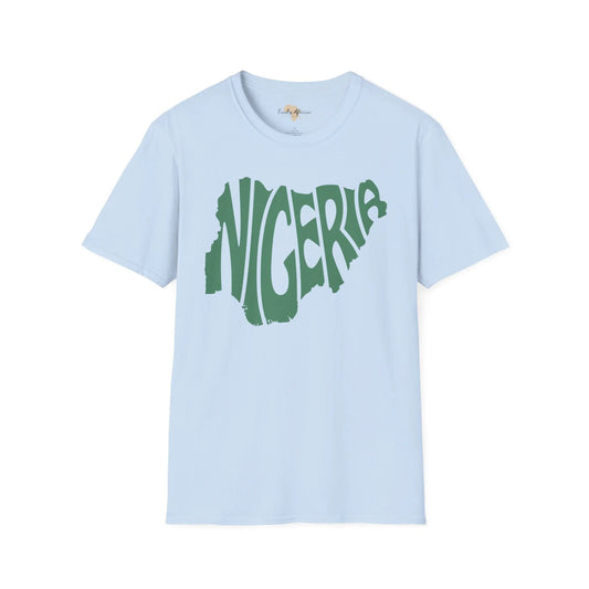 Nigeria cut unisex softstyle tee Funky African