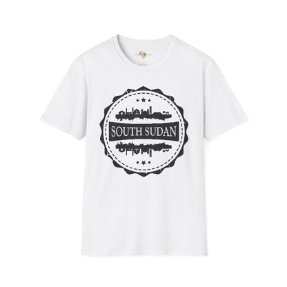 South Sudan Stamp unisex tee