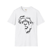 African map graffiti unisex softstyle tee Funky African