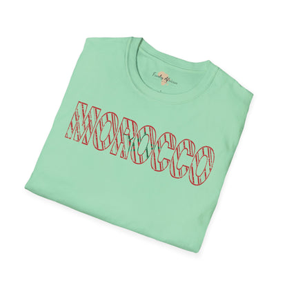 Morocco text unisex softstyle tee