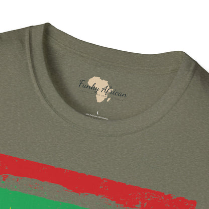 Mauritania strip unisex softstyle tee