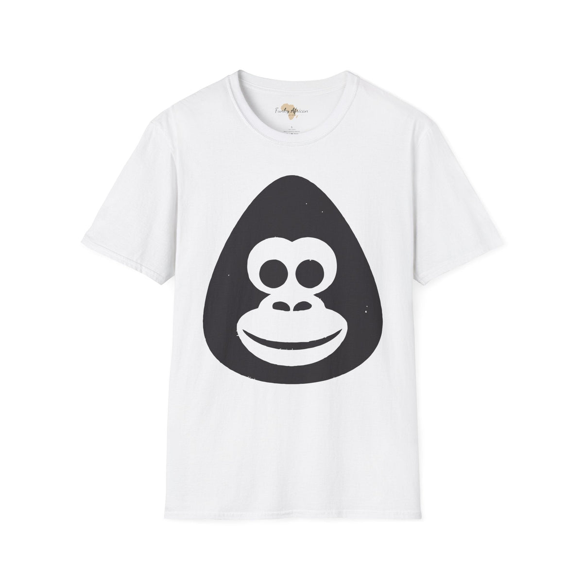 monkey graffiti unisex softstyle tee Funky African