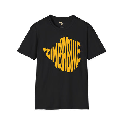 Zimbabwe cut unisex softstyle tee