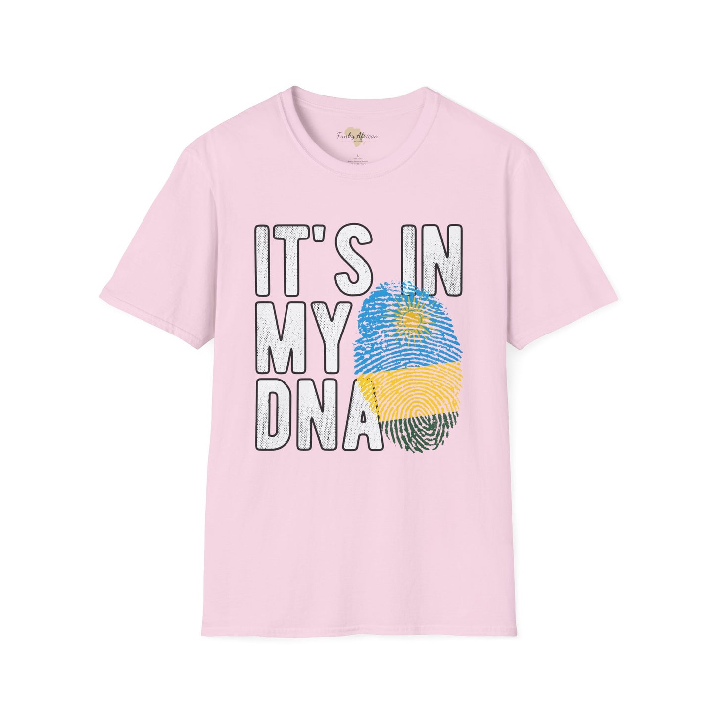 it's in my DNA unisex tee - Rwanda