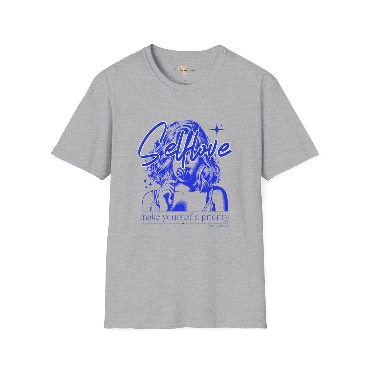 Selflove unisex softstyle tee Funky African