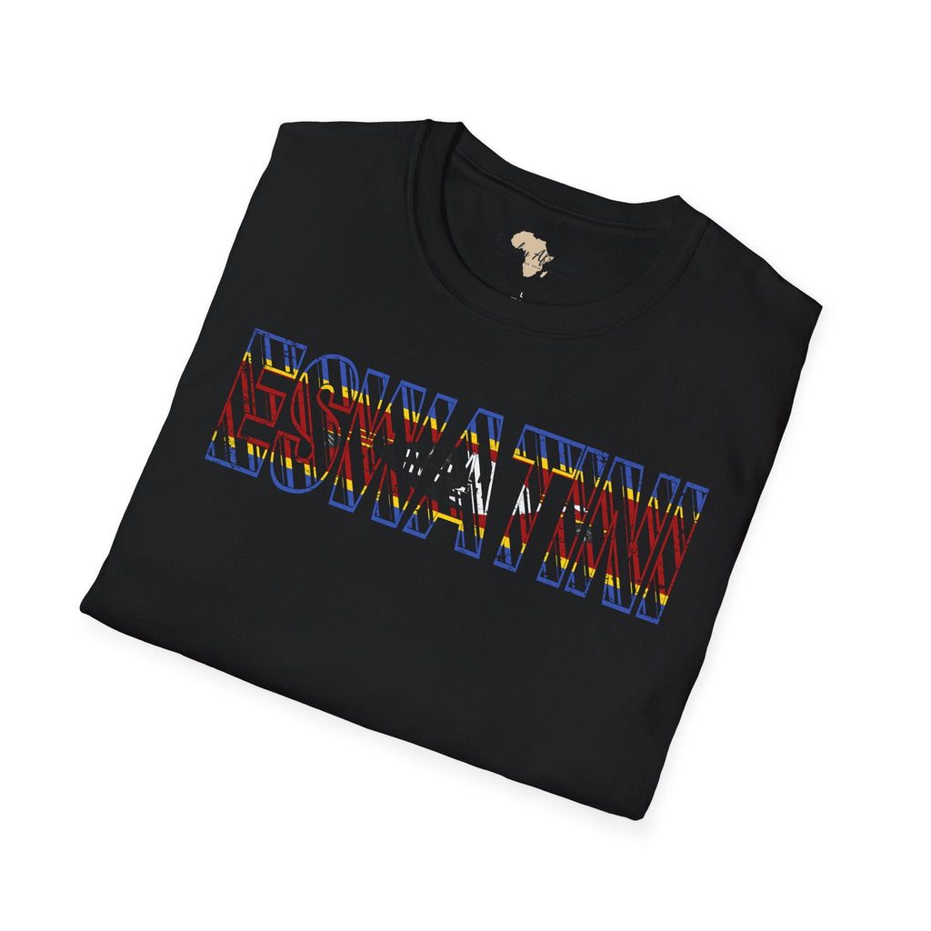 Eswatini text unisex softstyle tee Funky African