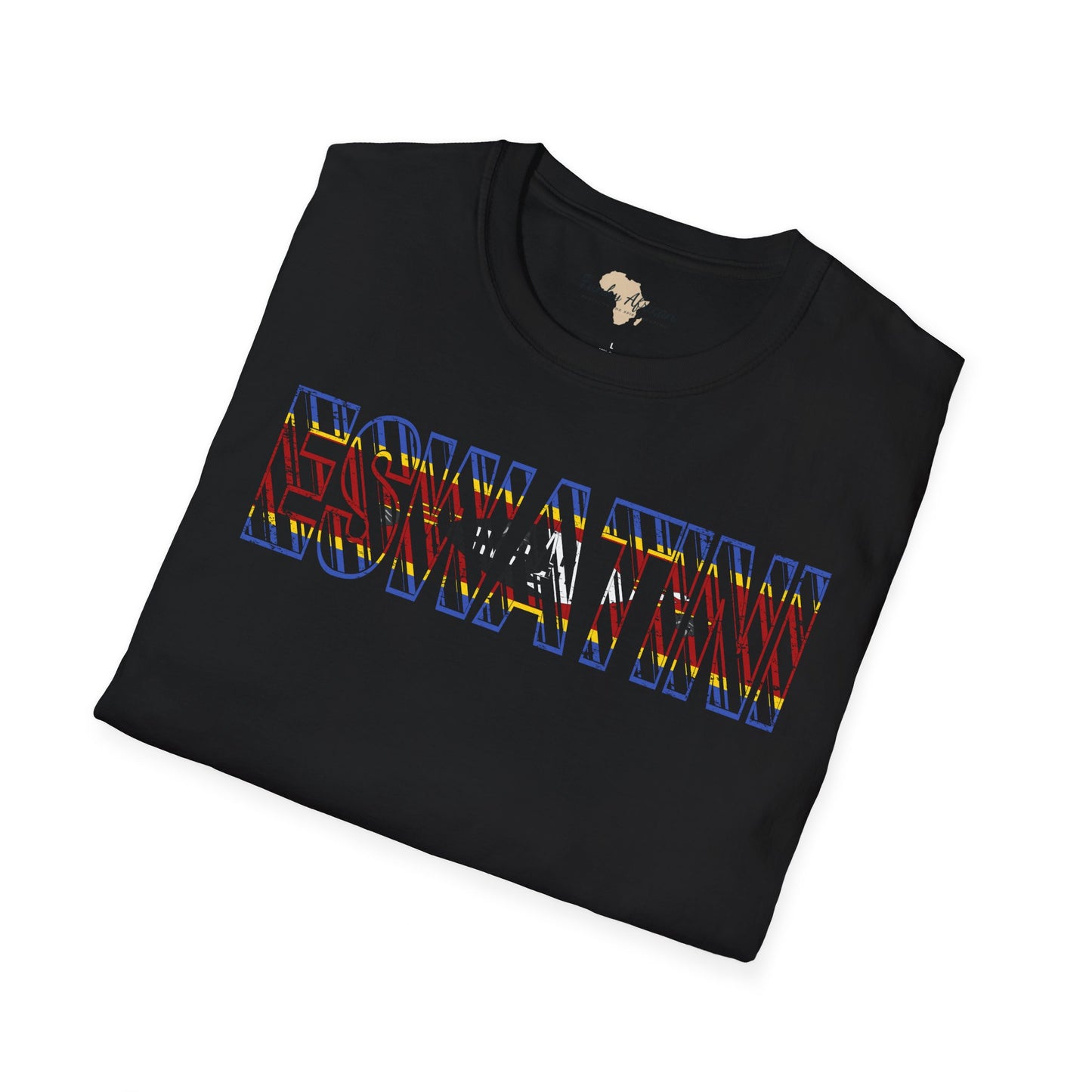 Eswatini text unisex softstyle tee