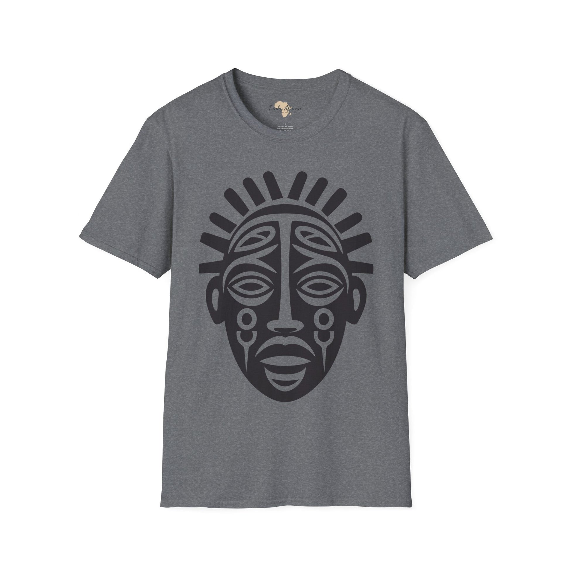 Aborigines graffiti unisex softstyle tee Funky African