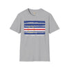 Cabo Verde strip unisex softstyle tee Funky African