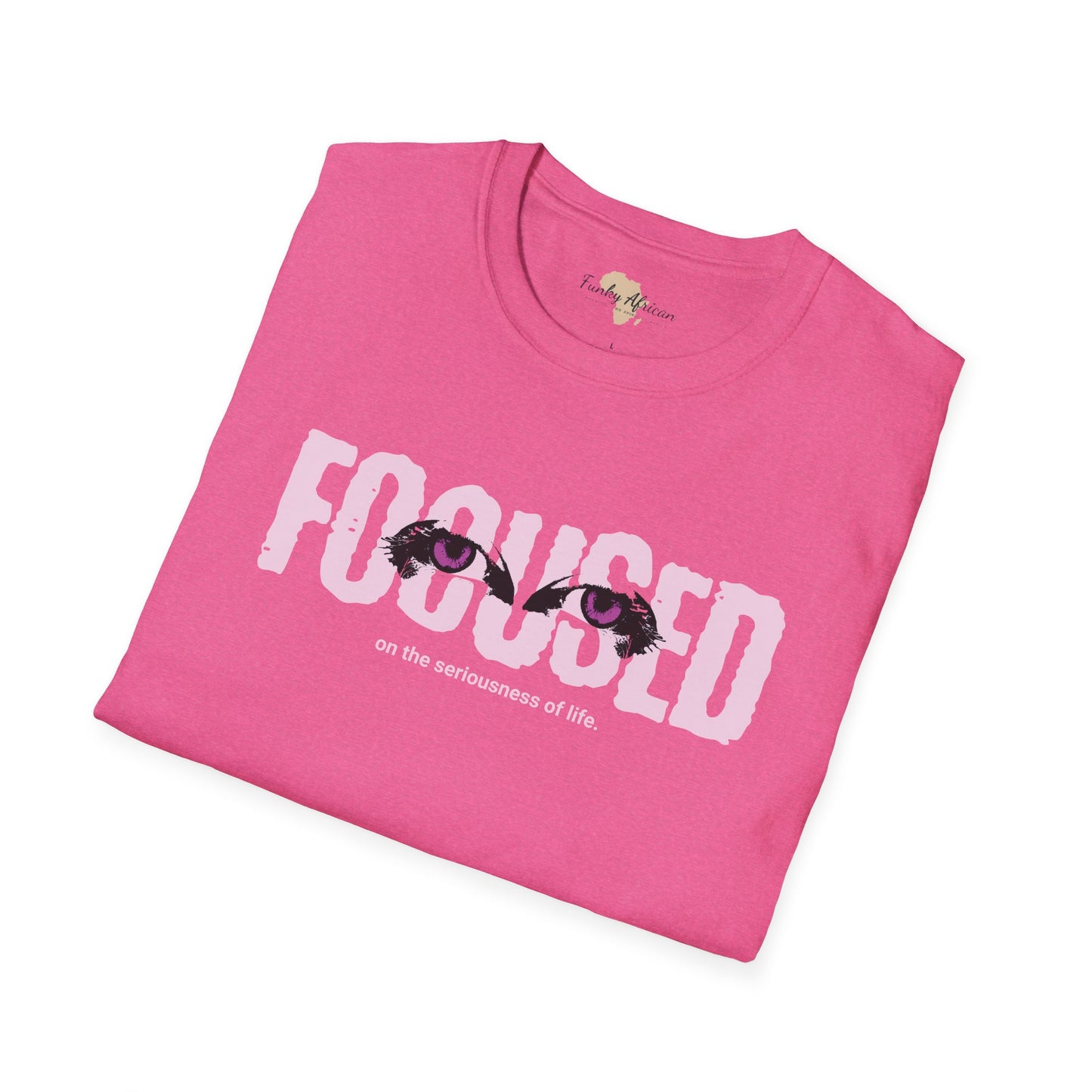 Focused unisex softstyle tee