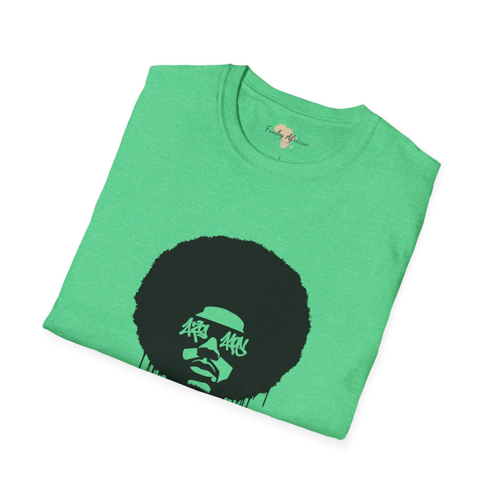 Afro graffiti unisex softstyle tee Funky African