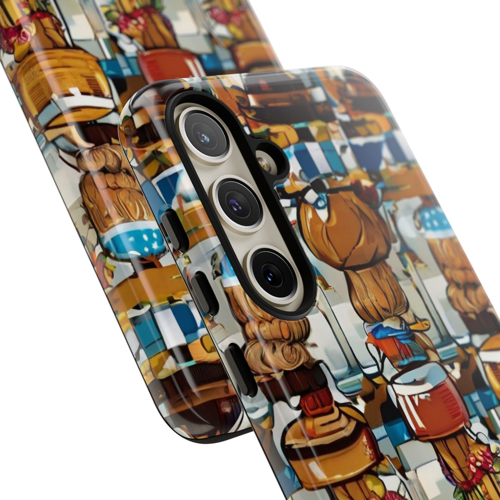African Print Samsung Galaxy Tough Case Funky African