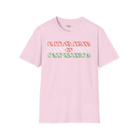 Nigerien text unisex softstyle tee Funky African