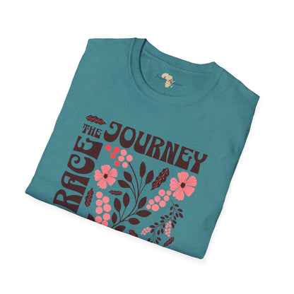 Embrace the journey unisex softstyle tee