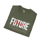 Create your future unisex softstyle tee Funky African