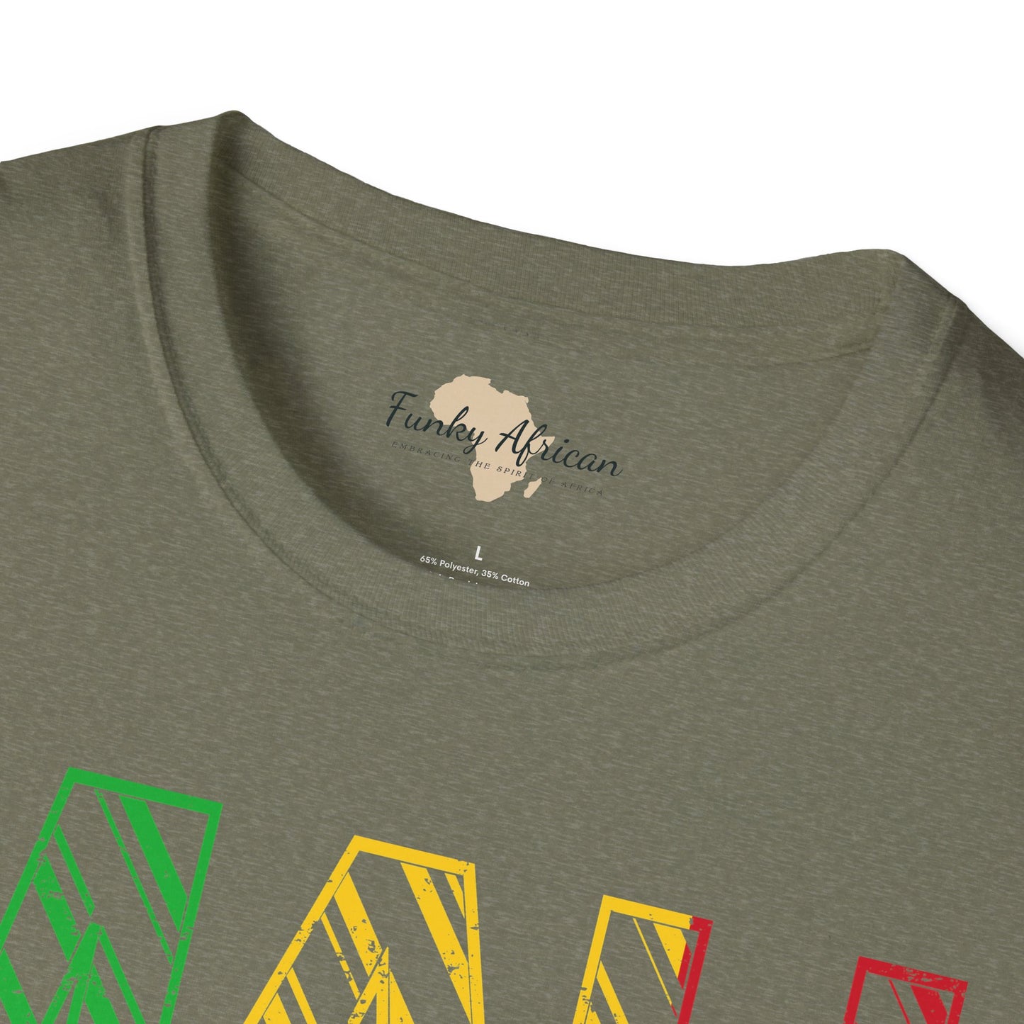 Malian text unisex softstyle tee