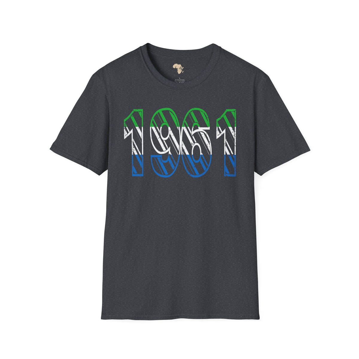 Sierra Leone year unisex softstyle tee Funky African