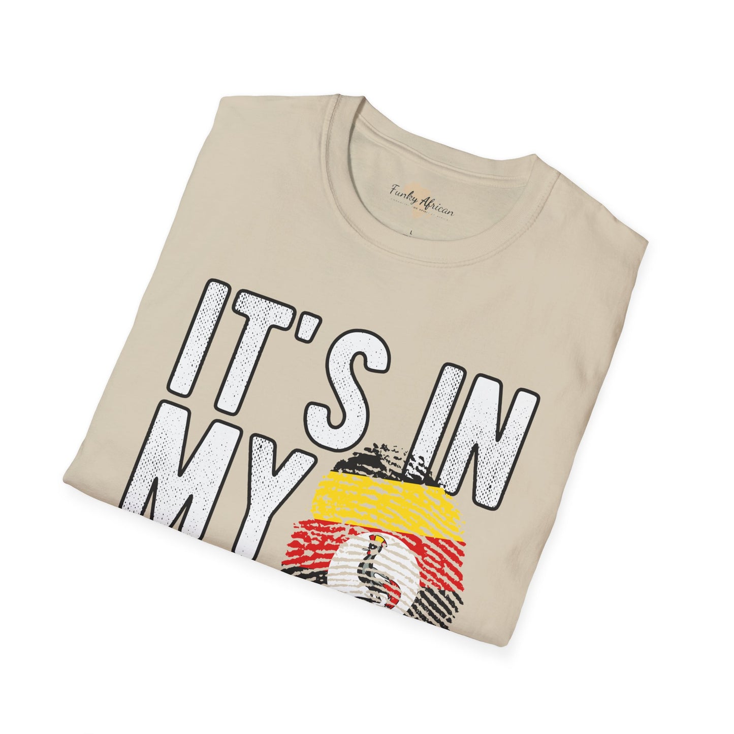 it's in my DNA unisex tee - Uganda