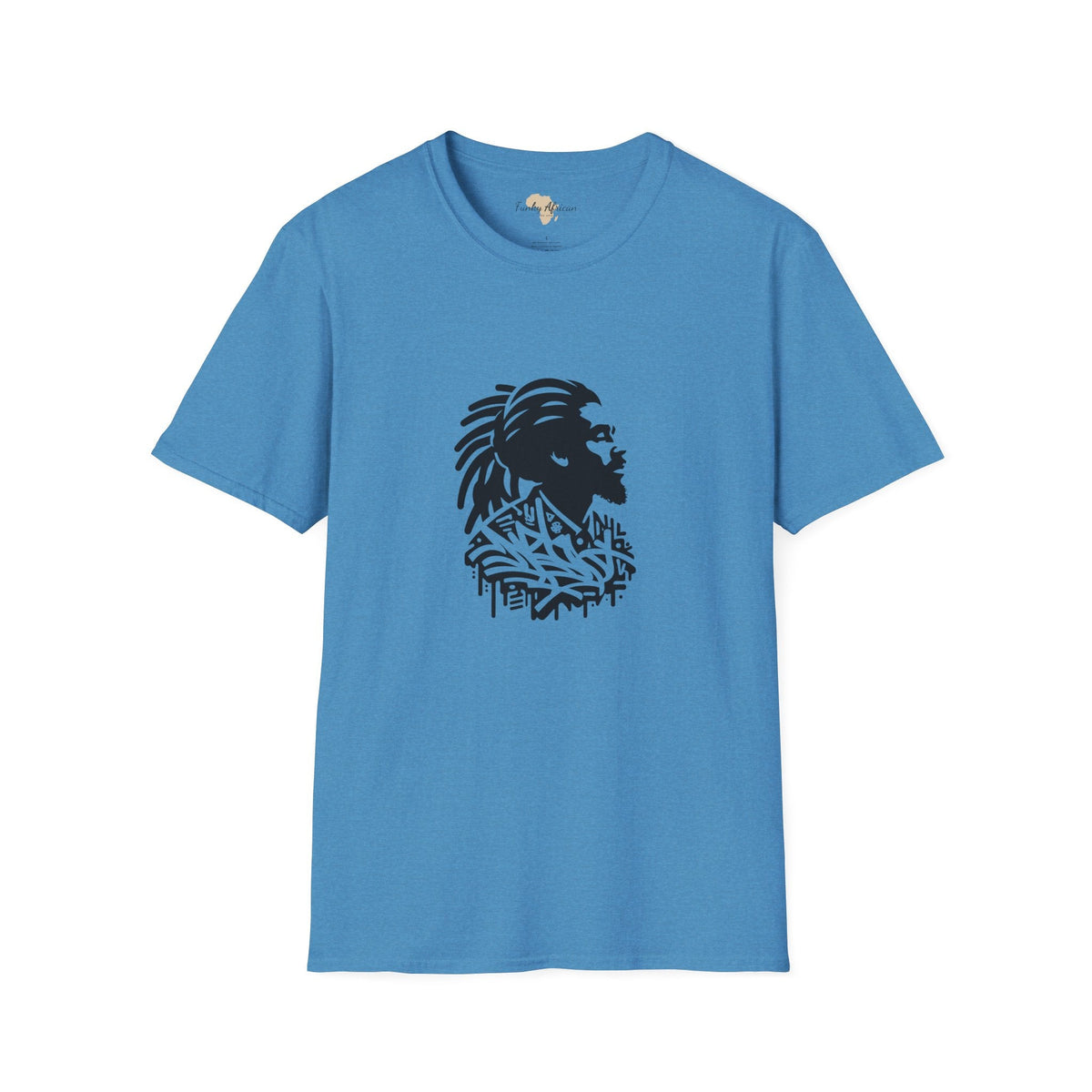Funky graffiti unisex softstyle tee Funky African