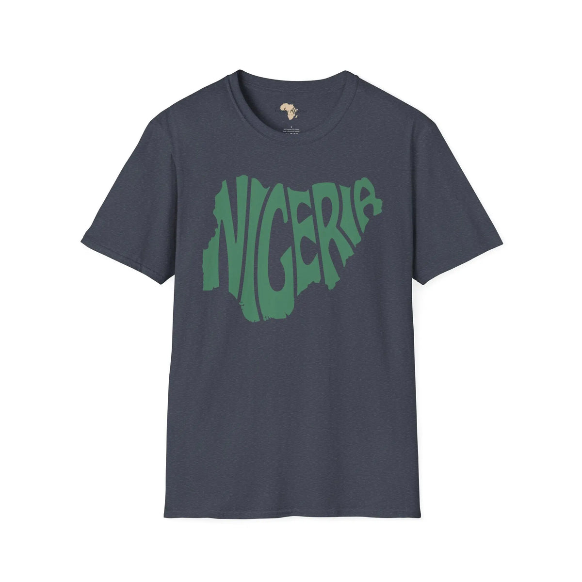 Nigeria cut unisex softstyle tee Funky African