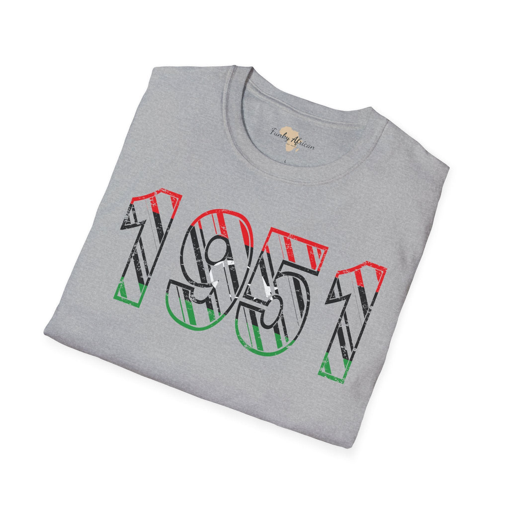 Libya year unisex softstyle tee Funky African