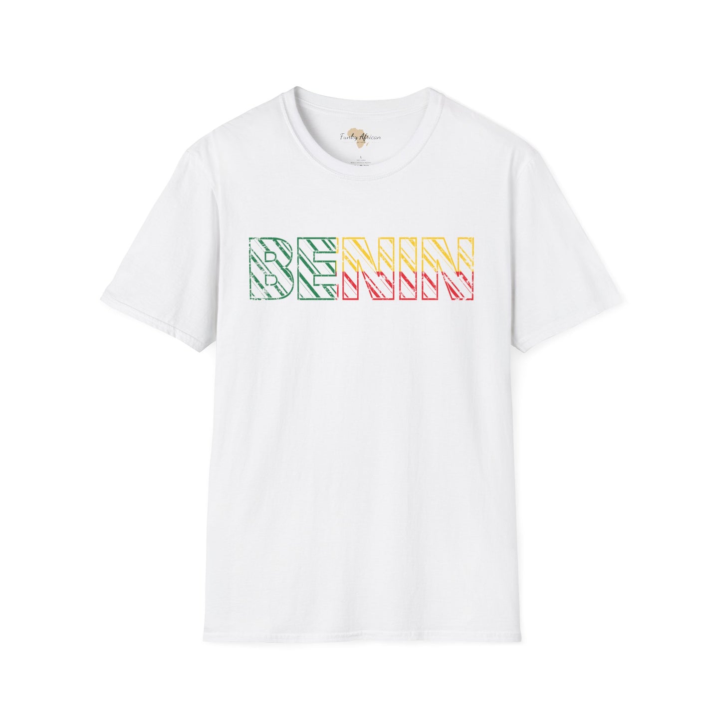 Benin text unisex softstyle tee