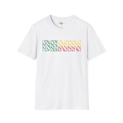 Benin text unisex softstyle tee