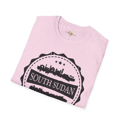 South Sudan Stamp unisex tee