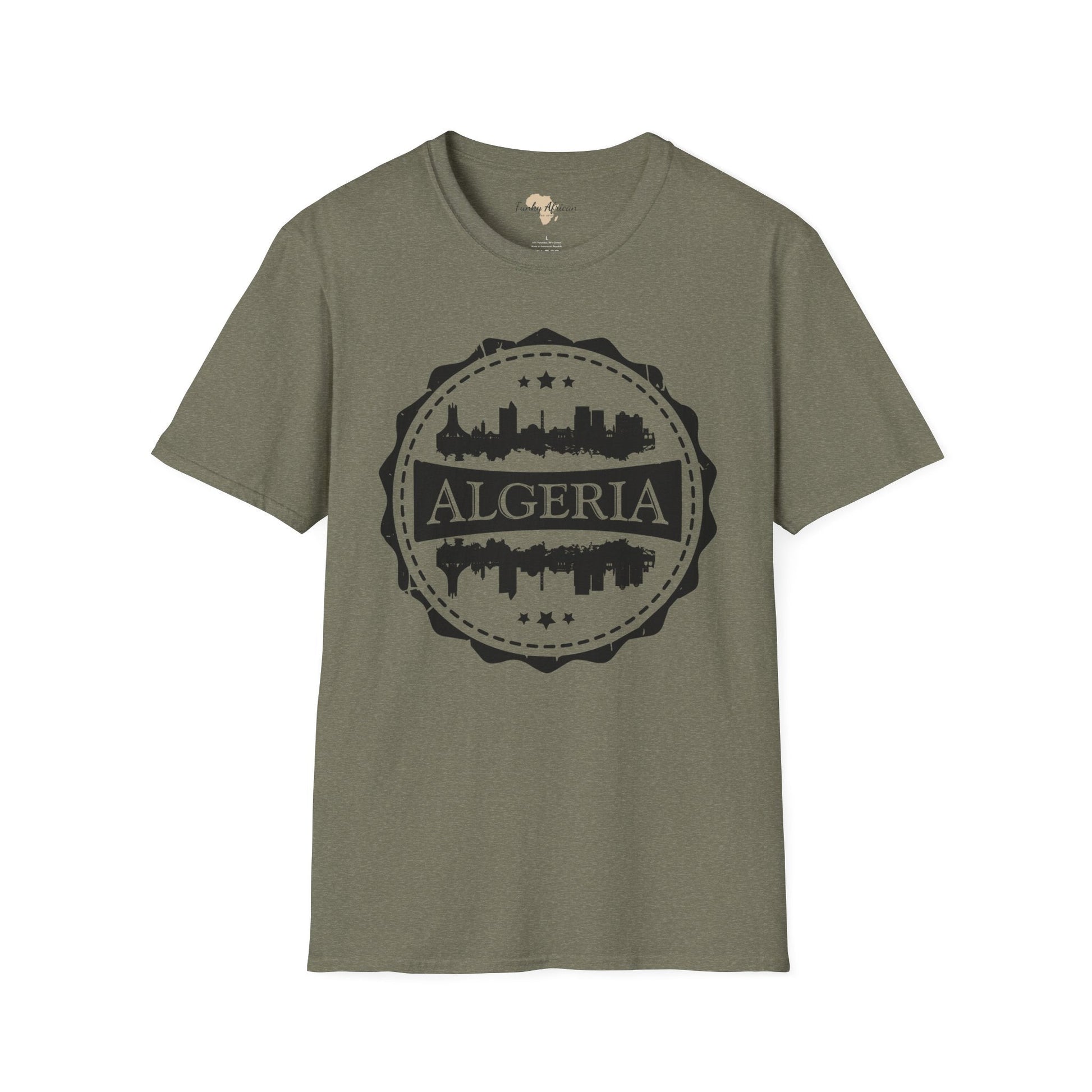 Algeria stamp unisex tee Funky African