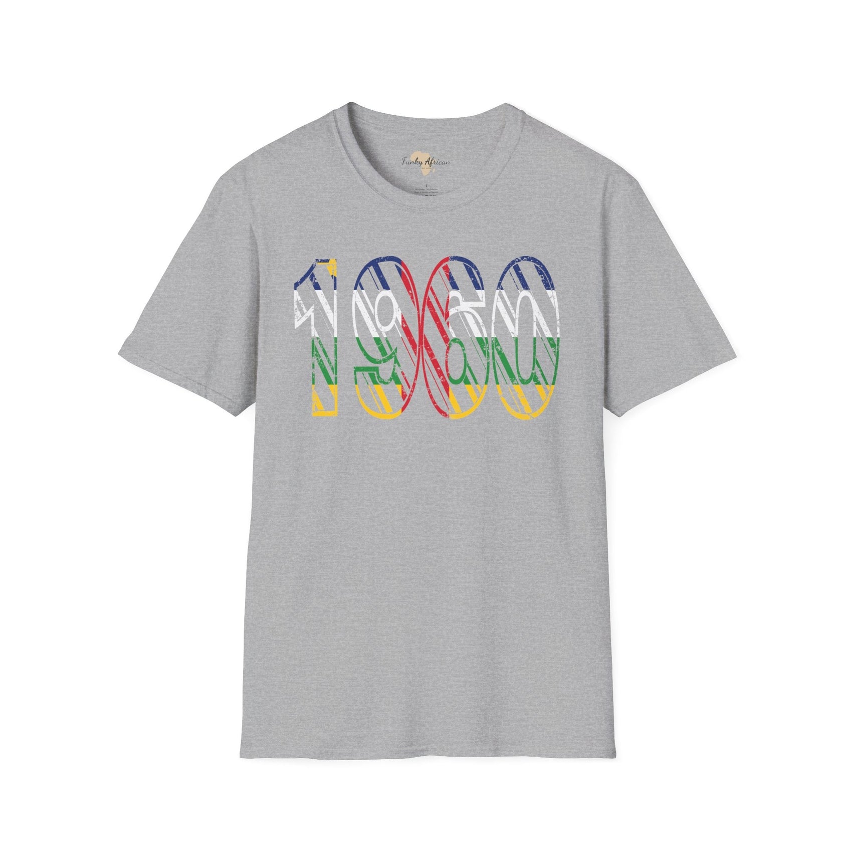 Central African Republic year unisex softstyle tee Funky African