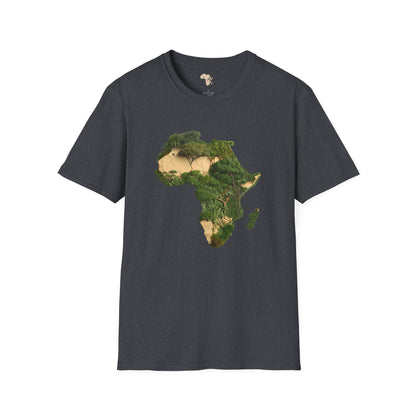 African forest unisex softstyle tee