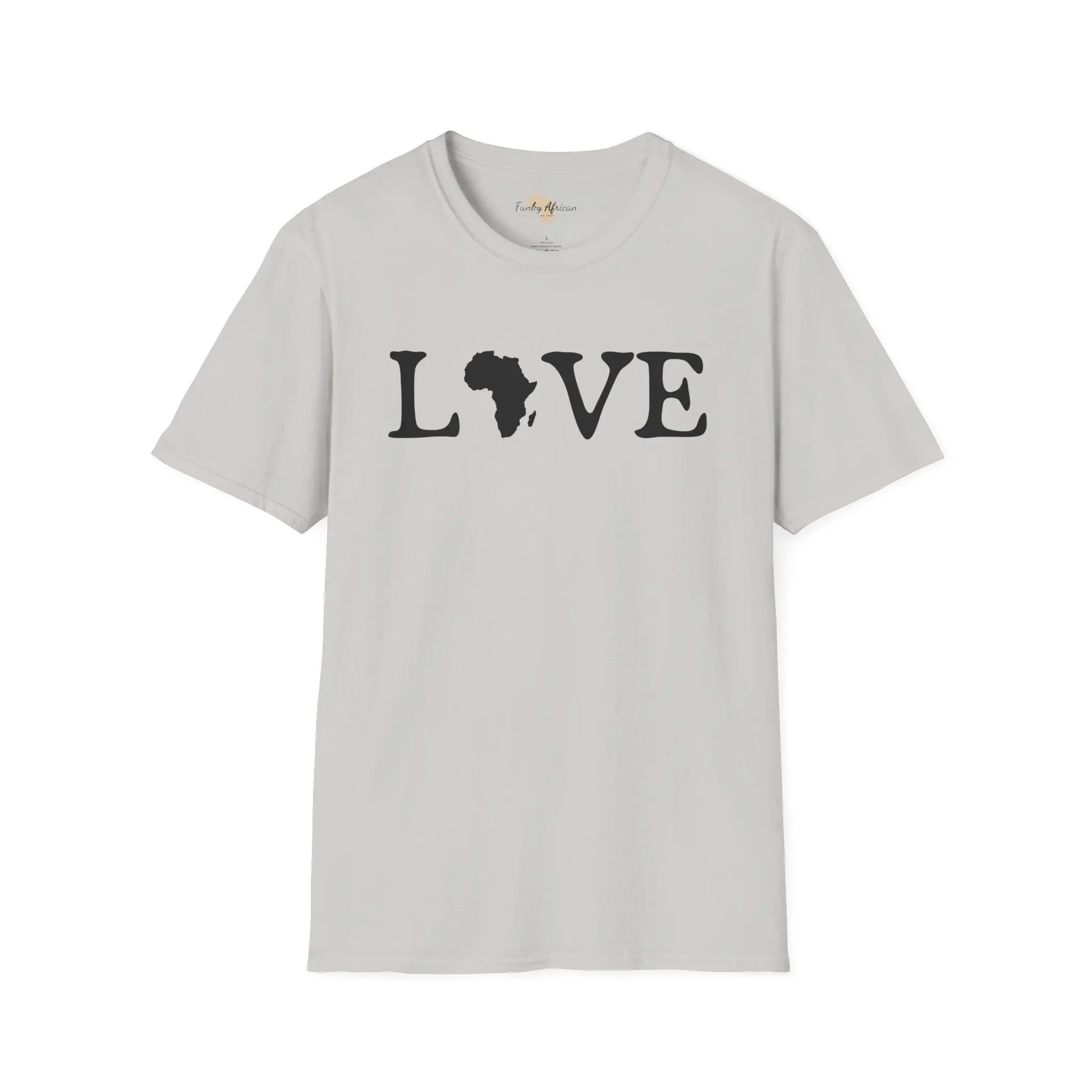 One love unisex softstyle tee Funky African