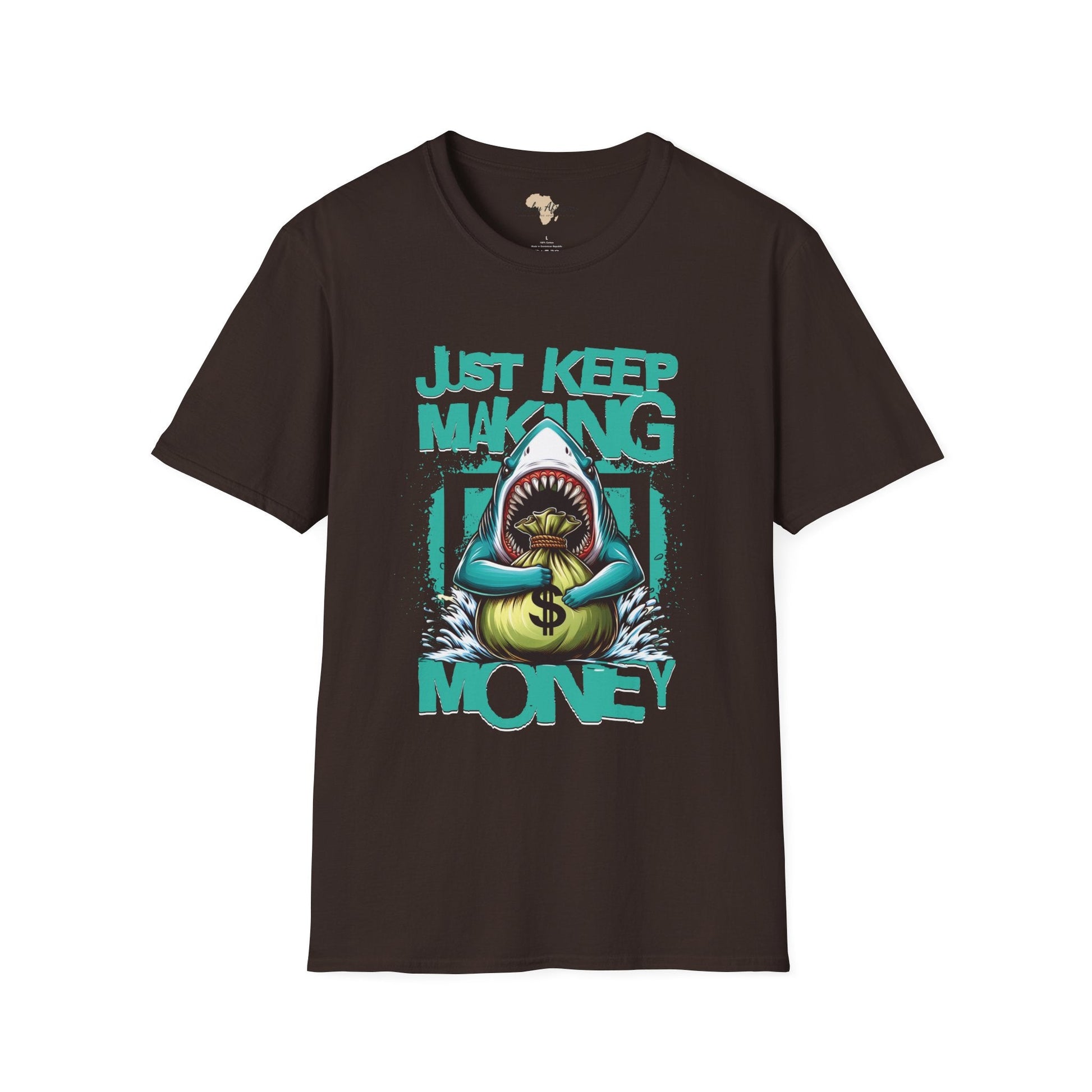 Just keep making money unisex softstyle tee Funky African