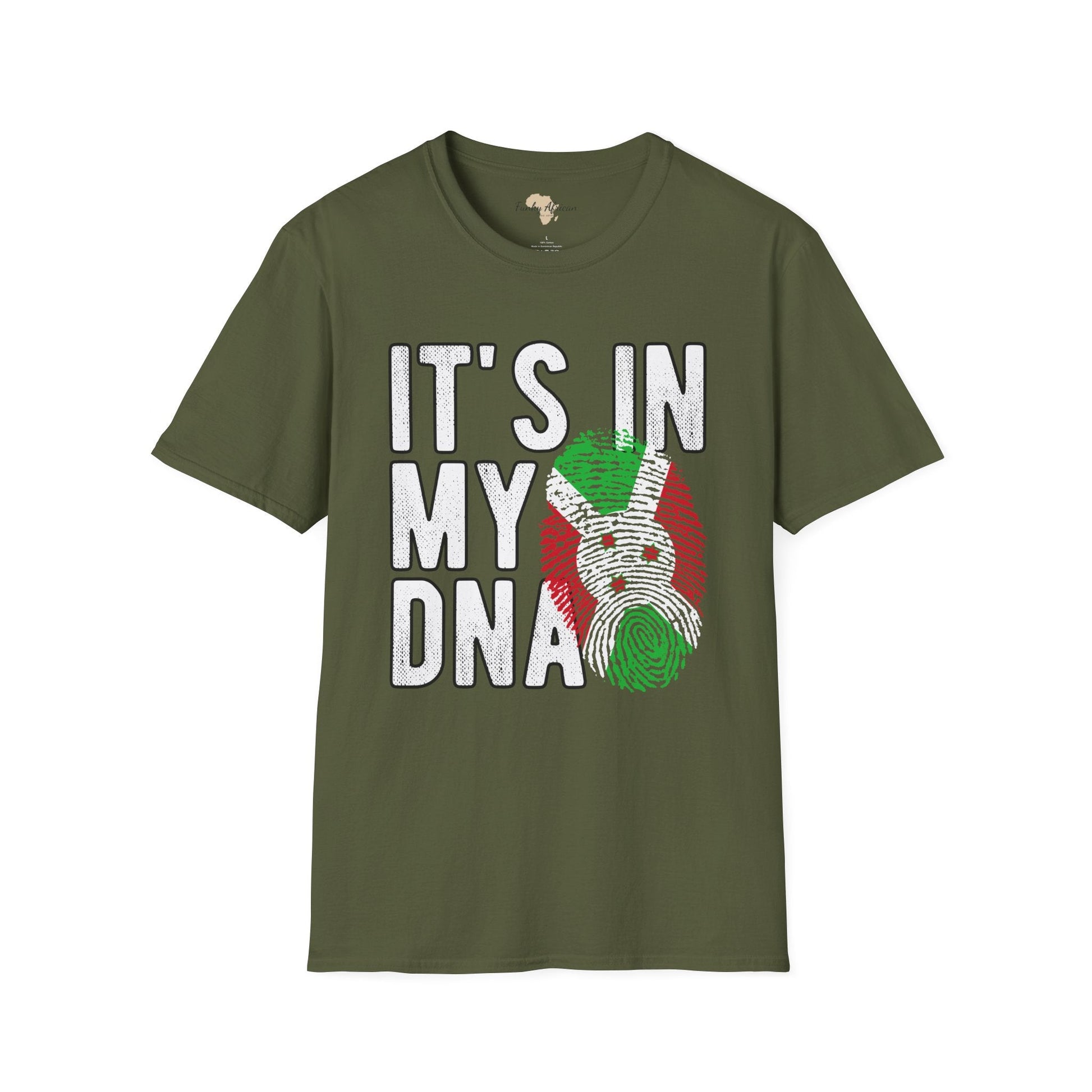 it's in my DNA unisex tee - Burundi Funky African
